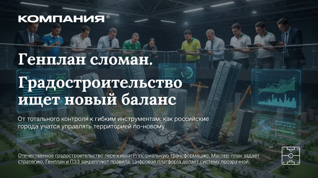 Генплан сломан. Градостроительство ищет новый баланс